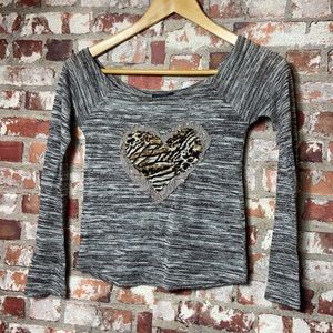 Girls Large Off the Shoulder LongSleeve Bl…